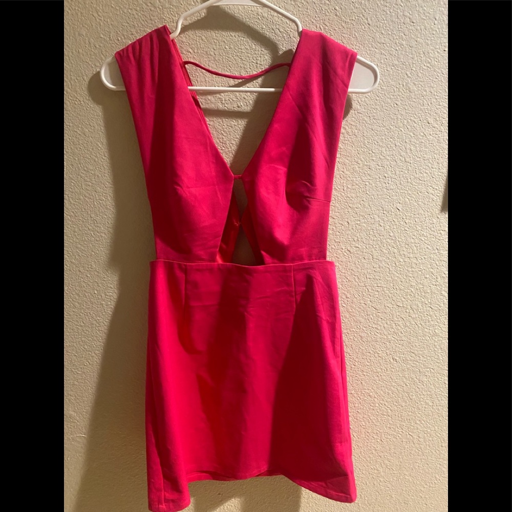 New with tags pink mini dress by Tobi